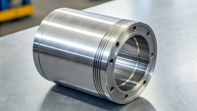 machined Tantalum component a complex electronic part