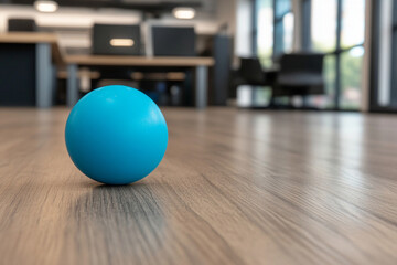 Hand therapy with a stress ball for relaxation and recovery