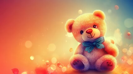 Cute Teddy Bear Wallpaper