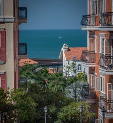 Street photos taken in Sanset town, Vietnam.