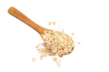wooden spoon with rice
