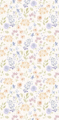 Graceful Floral and Scenic Pattern Collection for Decoration
