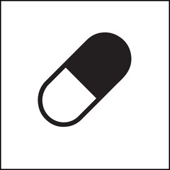 Pill Icon Vector Icon