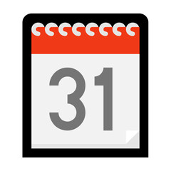 Tear Off Calendar 31