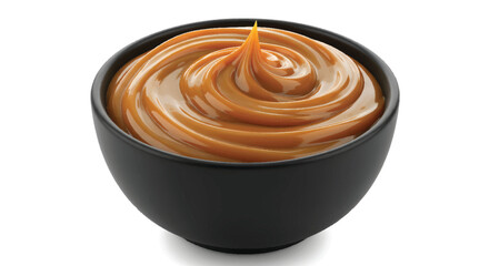 Creamy Caramel or Dulce de Leche in a Bowl