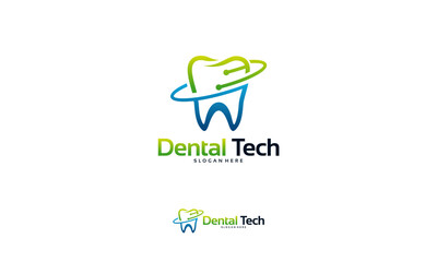 Dental Technology logo designs concept vector, Dental logo designs template