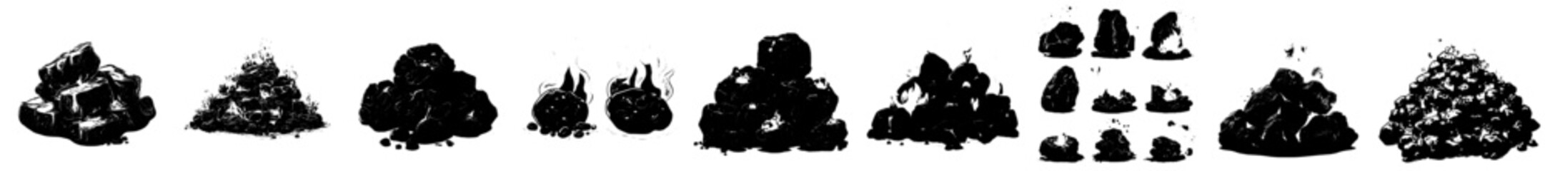 Fototapeta premium grass silhouette vector