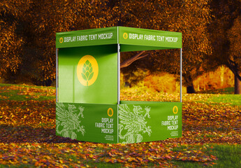 Display Fabric Tent Mockup