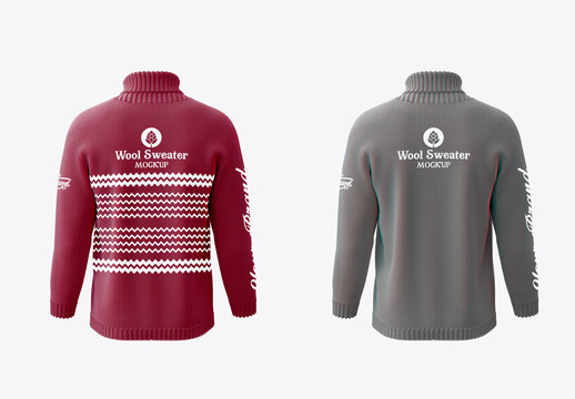 Wool Sweater mockup