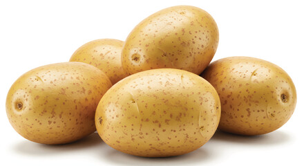 Fresh Raw Potatoes