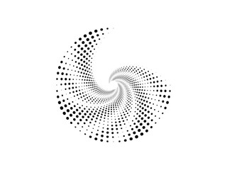 golden ration fibonacci pattern for logo icon background web graphic tattoo. vector illustration.