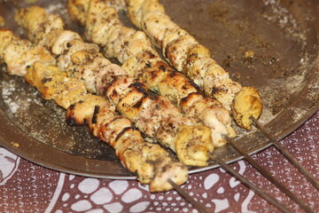Moroccan Kebab Close Up