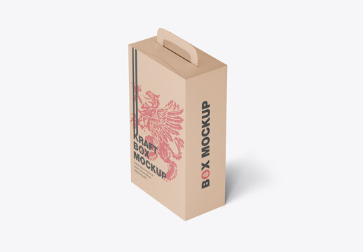Kraft Box Mockup