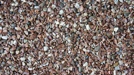 jasper gravel texture for landscaping or construction with reddish and brown stones