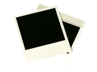   polaroid frame with tape isolated on white background PNG