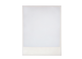  polaroid without photos isolated on white background PNG
