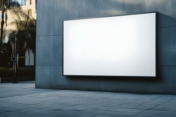 Copy Space for Advertising with a Blank Surface for High-Visibility Branding and Promotion