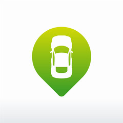 Car Point logo vector, Automotive Center logo Concept, design concept, logo, logotype element for template