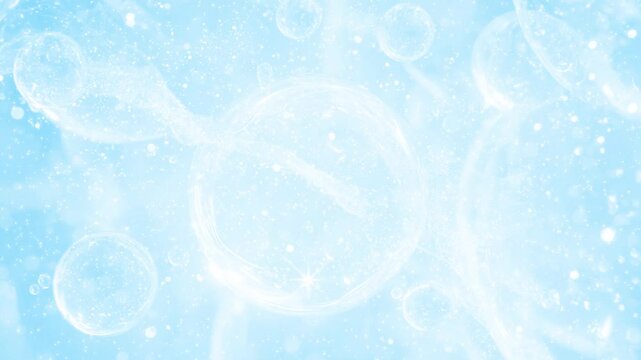 泡 気泡 幻想的 シャボン玉BG252_02