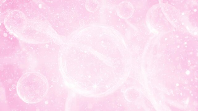 泡 気泡 幻想的 シャボン玉BG252_03