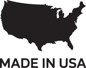 Made in USA Stamp Vector Design

USA Flag Badge Silhouette Art

American Quality Label Vector Scene

Patriotic Made in America Emblem

USA Product Mark with Stars & Stripes