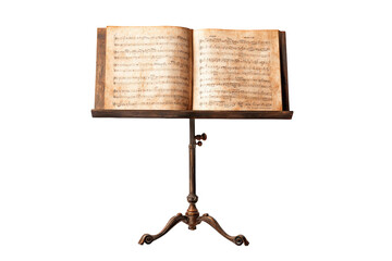 Antique Music Stand With Vintage