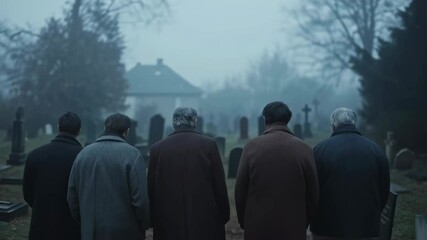 Two men and a woman walking slowly on the road. Group of friends enjoying a leisurely stroll. Leisure activity and outdoor recreation time footage.