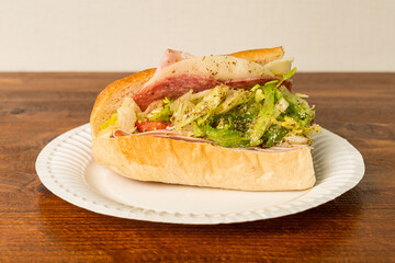 Italian sub sandwich