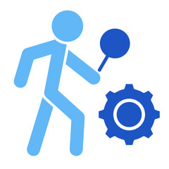 Bottleneck Removal  Icon Element For Design