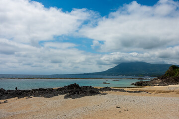 日本の鹿児島県の徳之島の美しい風景