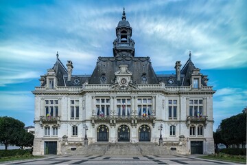 Vichy in France, the city hall 