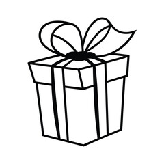 gift box isolated on white