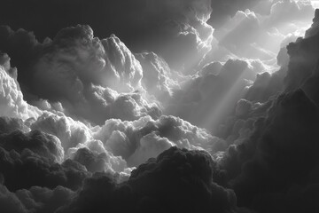 Grey cloud light gradient bright light texture background