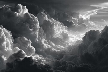 Grey cloud light gradient bright light texture background