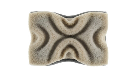 Wrinkled cleaning sponge buy ergonomic lumbar support cushion for office chair online best price lumbar pillow for back pain relief on a transparent background