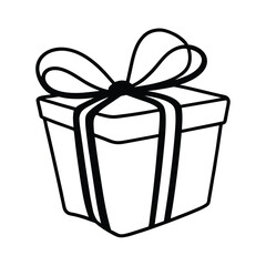 gift box with ribbon