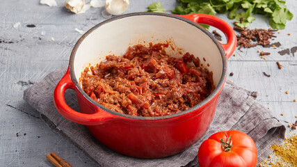 Indische Tomatenwürzpaste