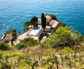 Le cimetière de Manarola