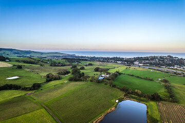 Obraz premium Gerringong is a town located about ten minutes drive south of Kiama, and about twenty minutes north of Nowra in the Illawarra region of New South Wales