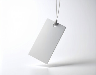 Hangtags pure white background