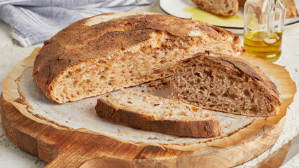 Dinkel Brot Gekeimt