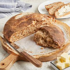 Dinkel Brot Gekeimt