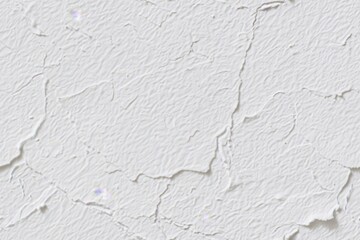 Obraz premium Detailed close up of a white textured wall with cracks and peeling paint. Seamless pattern.