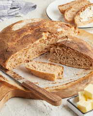 Dinkel Brot Gekeimt