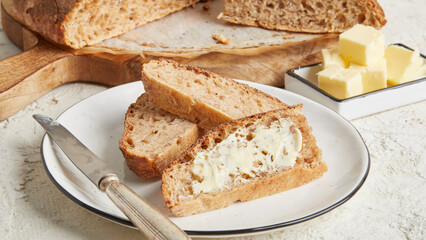 Dinkel Brot Gekeimt