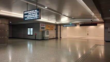 Signages and Wayfinding at Singapore Subway Metro Stations | May 2025