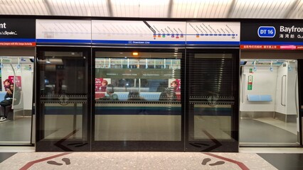 Signages and Wayfinding at Singapore Subway Metro Stations | May 2025