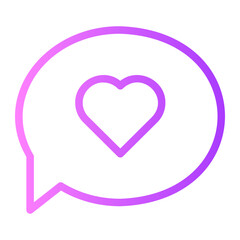 chat gradient icon
