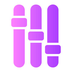 levels gradient icon