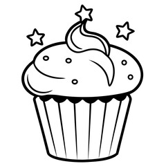 Enchanted Muffin Vector Art